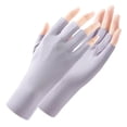 thumbnail image 4 of Breathable Thin Fingerless Gloves Outdoor Riding Driving SunscreenMitten V2Y22, 4 of 6