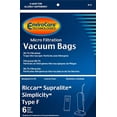thumbnail image 3 of EnviroCare Replacement Micro Filtration Vacuum Cleaner Dust Bags made to fit Riccar Supralite and Simplicity Type F Uprights 6 pack, 3 of 3