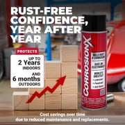 CorrosionX Rust Inhibitor, Industrial-Strength Dielectric Corrosion Prevention, Lubricant & Penetrant for Marine, Automotive, Electronics & RV Use, Protects Bolts, Cables, Engines, 16oz Trigger Spray