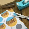 thumbnail image 3 of Cheetah Africa Savannah Premium Gift Wrap Wrapping Paper Roll, 3 of 4