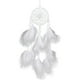 thumbnail image 3 of LADIGASU Cuelga Pluma Circular Artesanía Colgante Hogar Rebajas Flash Deals 1X Atrapasueños Blanco, 3 of 7