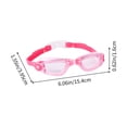 thumbnail image 3 of Clearance Under $5 Boovnll Swim Goggles, Unisex Breakageproof Lens / Fogproof / Panoramic View Swimming Goggles UV Proof for Adult Swimming, Goggles, 3 of 5