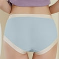 thumbnail image 3 of TNDBKQWR Plus Size Clearance Sale for Women Womens Maternity Underwear Plus Size Underwear Women Ladies Panties Women’s Underwear, Blue, XL, 3 of 6