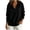 BLN85-Black, variant on VV AVEORS Womens Oversized Sweatshirt Casual Long Sleeve Lapel V Neck Button Up Shirts Henley Hooded Pulllover Sweaters Black S