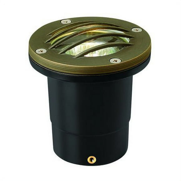 Hinkley Lighting Grill Top Well Light - Grill Top In-Ground Light That Highlights Important Landscape Features and Increases Home Security, Matte Bronze Finish, Hardy Island Collection, 16704MZ