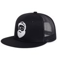 thumbnail image 2 of Gorra de béisbol con bordado de barba para hombre, gorro de béisbol con bordado de barba, estilo hip hop, informal, ajustable Fivean unisex, 2 of 2