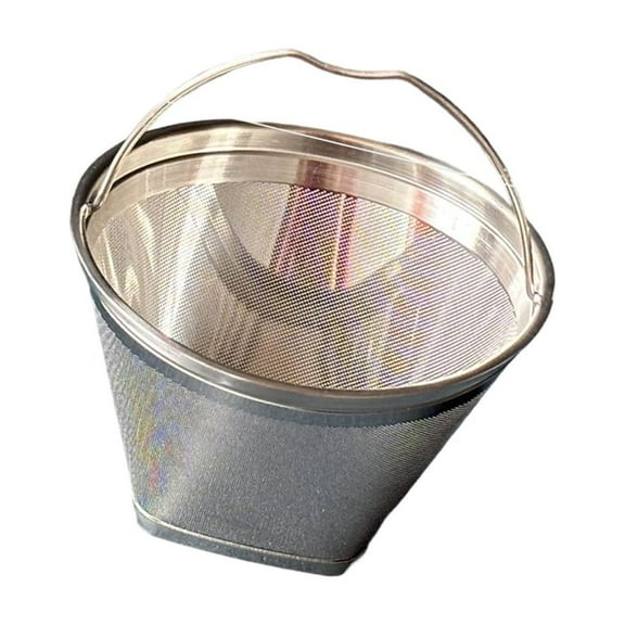 304 Stainless Steel Cone Coffee Filter Fine Meshes Screen Practical Coffee Machine Replacement Accessories