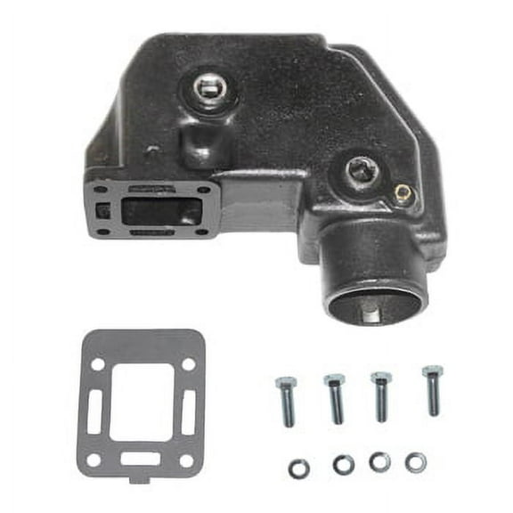 Exhaust Elbow Barr Mercruiser 4cyl/ IL6/ V8 w/Log w/Down Angle 3" Out 1966-1982Pro #: 20-76351 X-Ref #: 76351A2