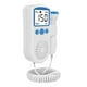 thumbnail image 1 of Monitor de frecuencia cardíaca fetal para bebés con pantalla digital y 0 radiaciones, monitor de latidos cardíacos fetales Doppler doméstico, color azul cielo, 1 of 13