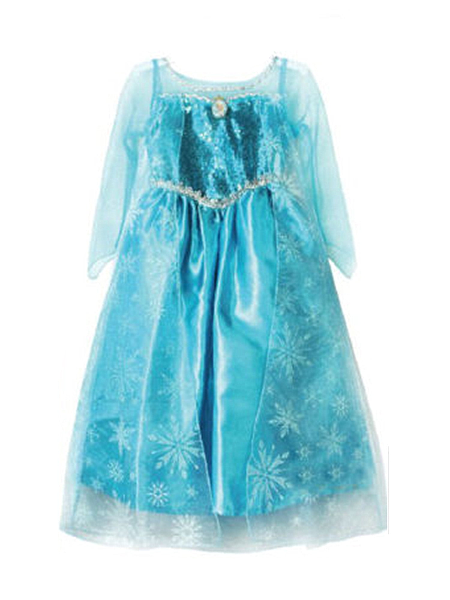 Frozen Anna Princess Dresses Toddler Kid Girls Cosplay Costume Party Fancy Dress 