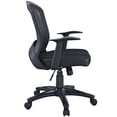 thumbnail image 2 of Modway Pulse Office Chair with Mesh Back and Seat in Black, 2 of 4