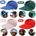 thumbnail image 3 of Visera Turbante Mujer Sombrero Playa Gorro Protección Uv, 3 of 9