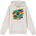 thumbnail image 4 of World Cup 1994 Brasil Adult Black Long Sleeve Hoodie-Medium, 4 of 6