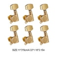 thumbnail image 4 of Yuarrent 6 piezas de clavijas de afinador, cabezales de máquina, accesorio de instrumento, rodillo de cuerda, piezas de repuesto, botón de ajuste, Artesanía Type 3 Yuarrent HA060586-03, 4 of 6