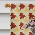 thumbnail image 3 of Carolines Treasures SC9681CHF Staffordshire Bull Terrier Staffie Fall Leaves House Flag House Size multicolor, 3 of 4