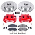 thumbnail image 2 of PowerStop Front Z23 Evolution Sport Brake Pad and Rotor Kit with Red Powder Coated Calipers Fits: DODGE Select Models KC2187, 2 of 2