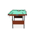 RACK Crux 55 in Small and Foldable Green Billiard/Pool Table
