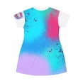 thumbnail image 2 of Airbrush Birthday Queen, Airbrush Apparel, Birthday T-Shirt Dress (AOP), 2 of 4