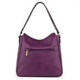 thumbnail image 5 of Montana West Hobo Bag for Women Crossbody Purse and Handbags Ladies Chic Shoulder Bags, Purple, 5 of 6