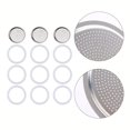 thumbnail image 3 of Silicone Sealing Ring Gaskets Aluminum Filter Set for 6 Cup Moka Pot Accessory, 3 of 11