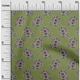 thumbnail image 1 of oneOone Organic Cotton Poplin Twill Fabric Leaves & Floral Block Print Fabric By Yard 42 Inch Wide, 1 of 4