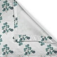 thumbnail image 4 of Ambesonne Forest Valance Pack of 2, Botanical Simple Branches, 42"X18", Laurel Green and White, 4 of 5