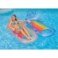 thumbnail image 5 of Tumbona de piscina con reposacabezas - Juego de 1 (color aleatorio) Estera de playa gruesa, 5 of 5