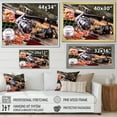 thumbnail image 4 of Designart "Reeling In Fishing Rods" Hunting & Fishing Floater Framed Wall Art Prints, 4 of 5