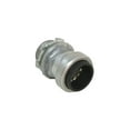 thumbnail image 2 of Southwire 65071103 SIMPush Conduit Box Connector, 3/4 in Push-In, 1.31 in OD, Metal - pack of 5, 2 of 3