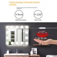 thumbnail image 4 of Led Makeup Mirror Lights Waterproof Dimmable High Brightness Eye Caring Infrared Sensor Vanity Mirror Lights, 4 of 8