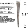 Antique FLOORING NAILS Vintage restoration accent nails for wood