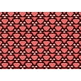 thumbnail image 1 of Ahgly Company Machine Washable Indoor Rectangle Transitional Red Area Rugs, 4' x 6', 1 of 7