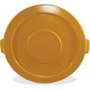 Gator 32-gallon Container Lid, Yellow, 1 Each (Quantity)