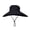 Black, variant on Men's Sun Breathable Fisherman Hat for Outdoor Activities Memorial Day Hat 2017