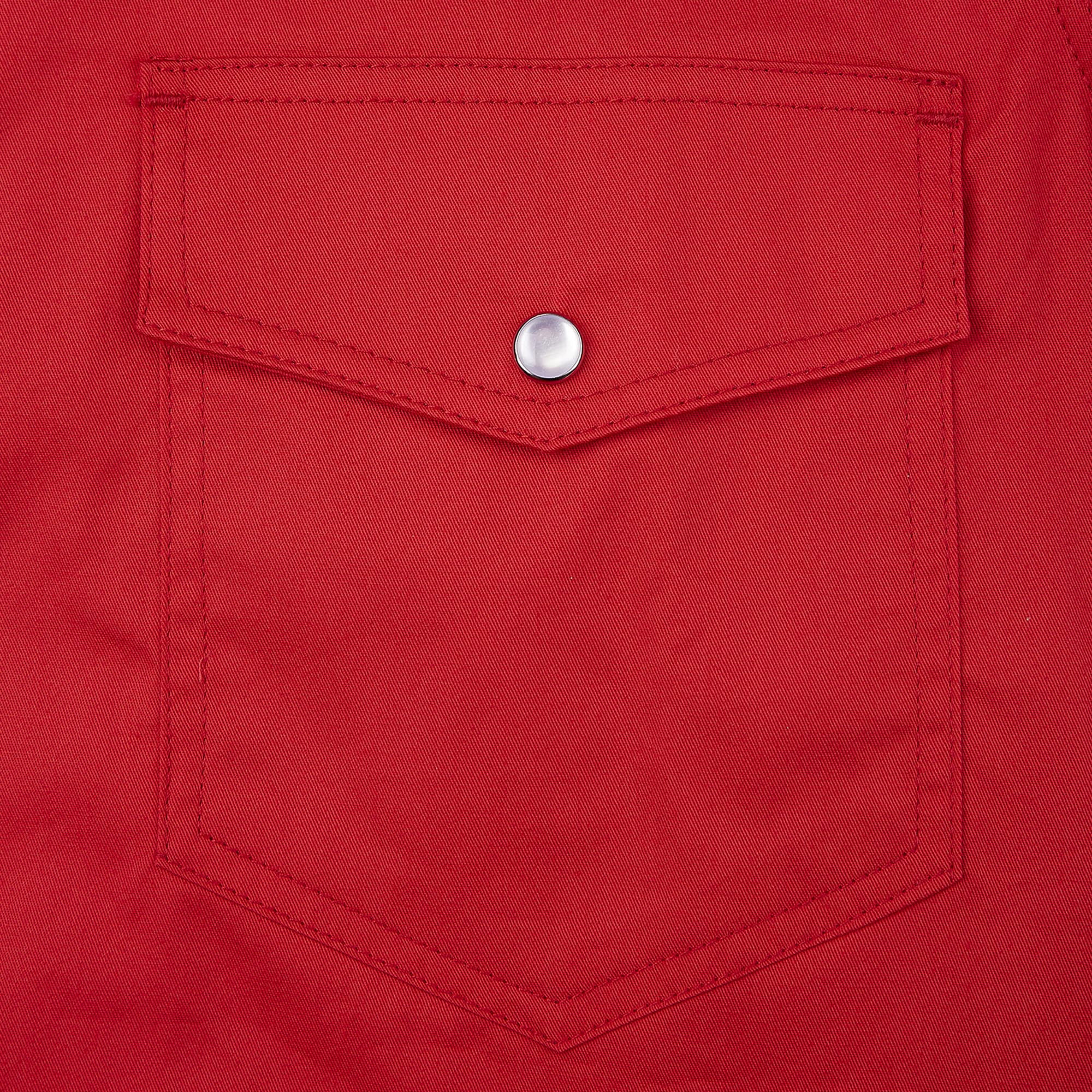 COEVALS CLUB Men's Embroidered Western Cowboy, Red 1-04 XX-Large – picture 6
