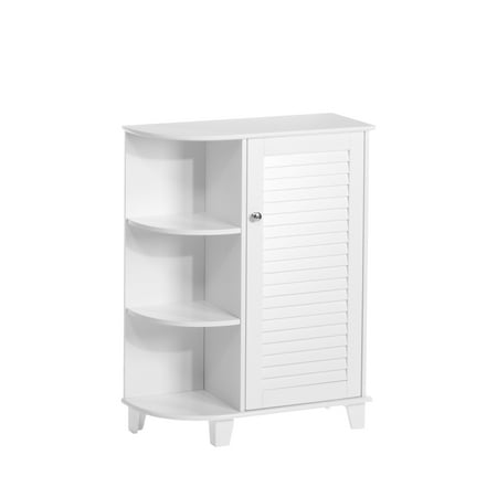Riverridge Ellsworth Collection Floor Cabinet With Side Shelves Riverridge Ellsworth Collection Floor Cabinet With Side Shelves White