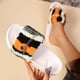 thumbnail image 5 of Pantuflas de casa cálidas, suaves y cómodas con punta abierta y felpa para mujer Wmkox8yii  hj789, 5 of 8