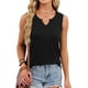 thumbnail image 4 of Xuyuer Womens V Neck Casual Cami Sleeveless Camisole Blouses Summer Basic Tank Shirt, 4 of 9