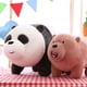 thumbnail image 5 of 3 piezas de oso panda marrón y oso blanco, juguetes de peluche de animales, suave y lindo oso de peluche para niña, regalo de peluche para niños mayores de 2 años, 30 cm, 5 of 7
