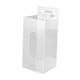 thumbnail image 2 of Dispensador de guantes de acrílico con tapa organizadora, soporte de pared para guantes transparente 1 cuadrícula, 2 of 9