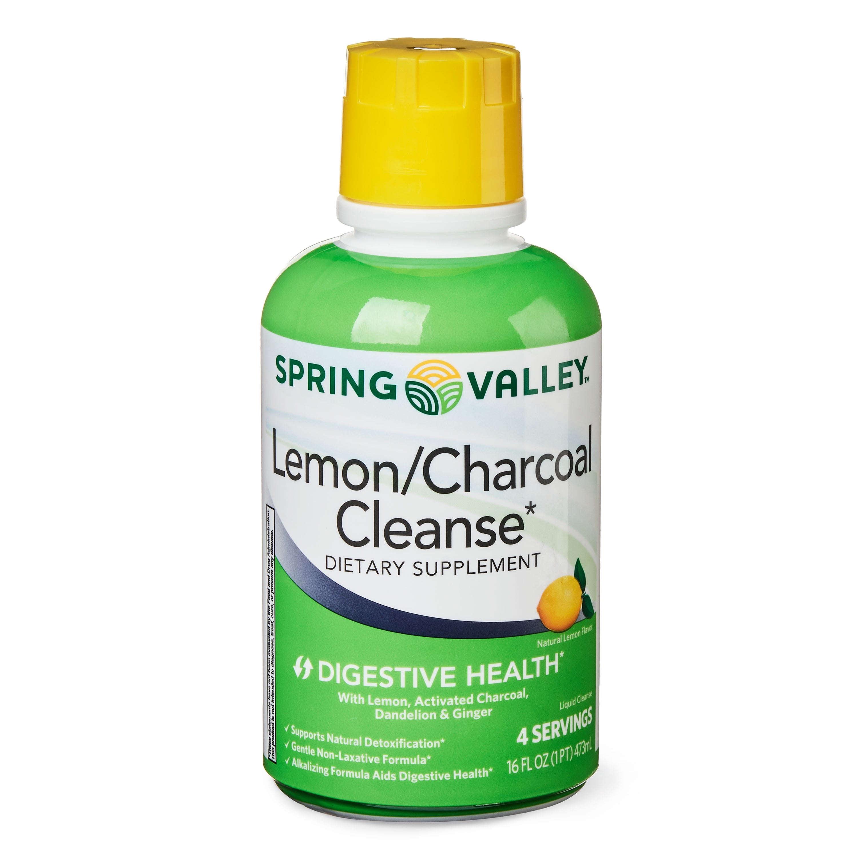 Spring Valley Lemon/Charcoal Cleanse, 16 fl oz