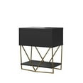 thumbnail image 2 of CosmoLiving Blair Accent Table, White, 2 of 9