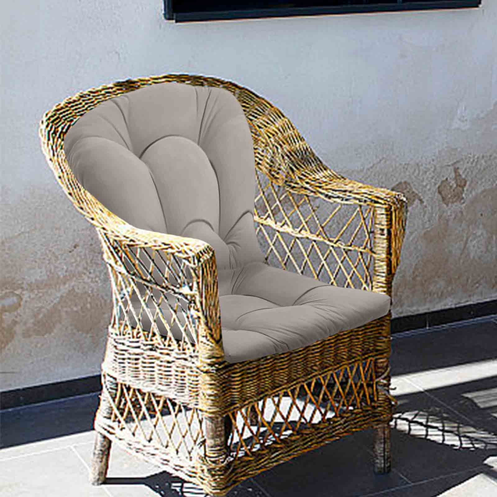Wicker Pillows For Garden Chairs Ganfancp Indoor Outdoor Chair