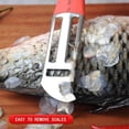 thumbnail image 2 of Knife for Fish Cleaning Scraper Stainless Fast Remove Fish Cleaning Peeler Scraper Bone Tweezers for Kitchen Convenience, 2 of 8