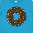thumbnail image 4 of Inktastic Brown Donut, Donut With Colorful Sprinkles, Frosting Boys or Girls Baby T-Shirt, 4 of 5