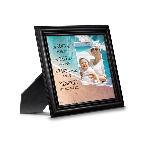 Memories Last Forever, Ocean Decor, Family Vacation Picture Frame, 6423B