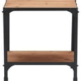 thumbnail image 3 of Serta Table d'Appoint Overland en Bois et Métal Noir, 3 of 11