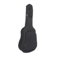 thumbnail image 3 of Bolsa para guitarra acústica, funda protectora con asa lateral y correas ajustables, impermeable, con bolsillo para guardarla., 3 of 8