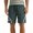 Gray, variant on Men's Drippy Shorts Summer Striped Wide Track Shorts with Pockets Workout Sport Casual Gym Streetwear
