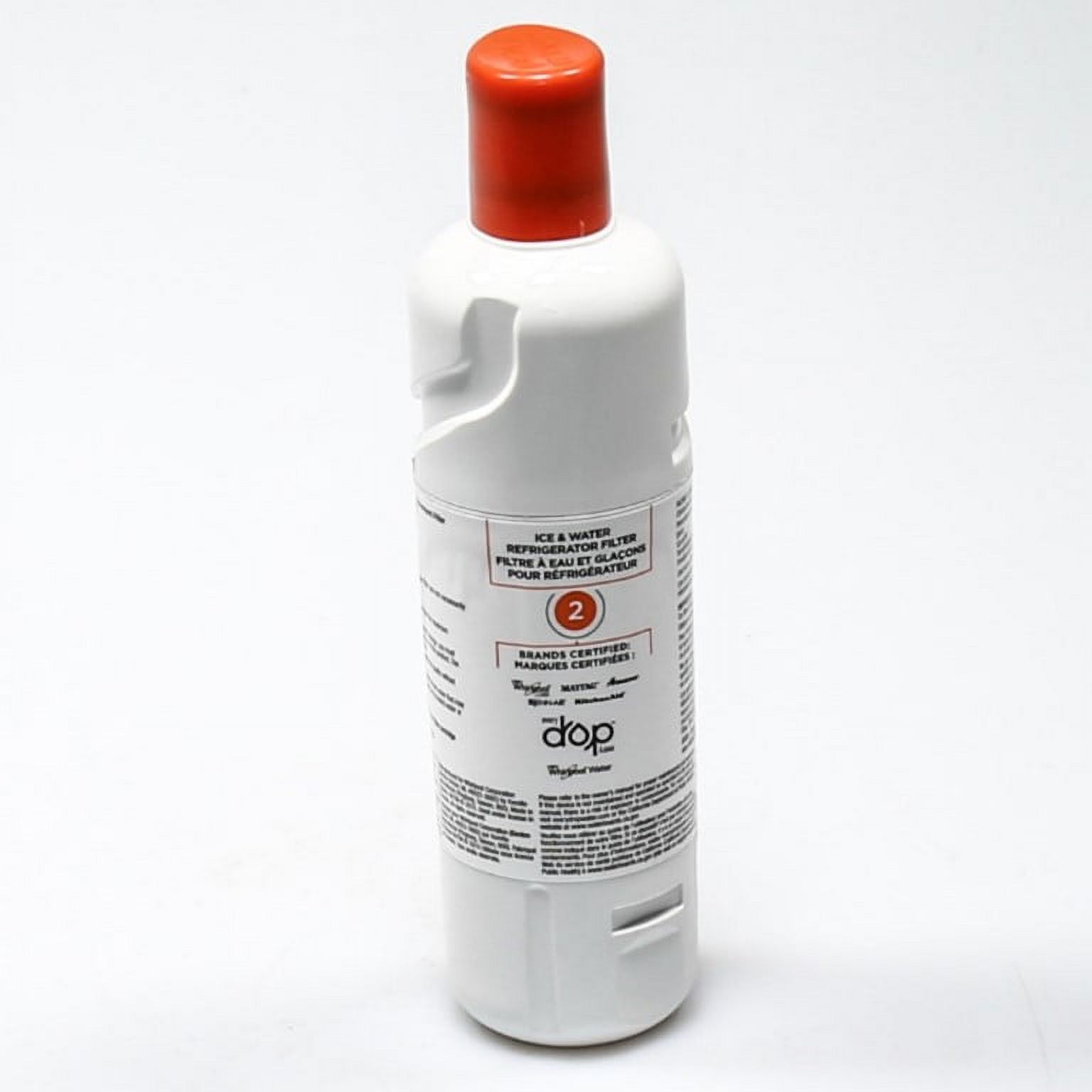 Filtre à Eau De Remplacement Pour Réfrigérateur Whirlpool - Compatible EDR2RXD1, W10413645A, WRF989SDAB - Durée 6 Mois / 200 Gallons